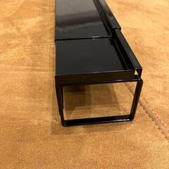 tower タワー　棚付き伸縮排気口カバー　ブラックの画像