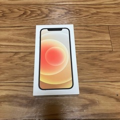 iPhone12の箱と充電器(未使用)