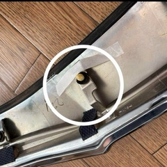 アルファード20系後期HV純正フロントグリル&ボンネットフードモール付