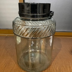 ダイソーで購入した梅酒ビン5リットルの画像