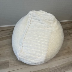 ニトリビーズクッション大　カバー付き