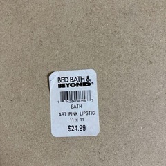 【未使用】bed bath and beyond  アートパネルの画像