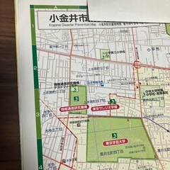 小金井市、小平やその周辺の町のマップ(地図)をください！