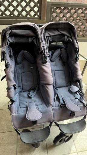 エアバギー ココダブル 双子用ベビーカー 並列 2人乗り