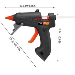 溶融グルーガン充電式のり修復ツール熱ミニ銃使用スティックのりの画像