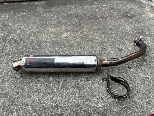 ヨシムラ マジエスティ125 マフラー サイレンサー付