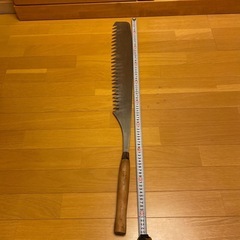氷彫刻・ノコギリの画像