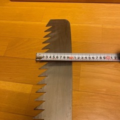 氷彫刻・ノコギリの画像
