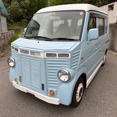 H17 スズキ エブリイ フレンチバス仕様車 DA64V 2WD AT  車検なしの画像