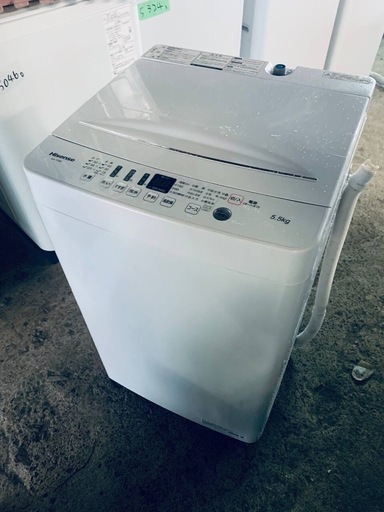 ♦Hisense 全自動電気洗濯機【2021年製】HW-T55D