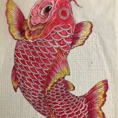絵画 
鯉 和柄 浮世絵 刺青 入れ墨 タトゥー