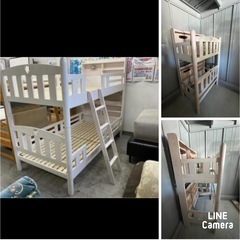 加工した2段ベッド