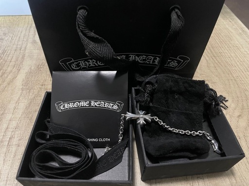 ◆正規品◆クロムハーツ タイニー CH クロス チェーン ブレスレット