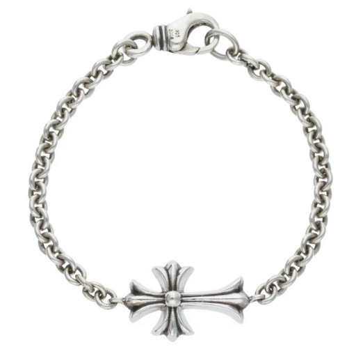 ◆正規品◆クロムハーツ タイニー CH クロス チェーン ブレスレット