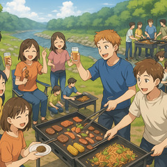 バーベキュー交流会参加者募集（6/14土13時開始）