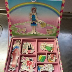 マグネット着せ替え人形の画像