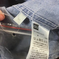 GU メンズシャツの画像