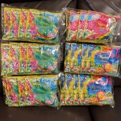 orgente　子供用無添加パフ （50袋）化学農薬不使用 砂糖...