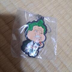 ONEPIECE ロロノア・ゾロ ラバーキーホルダーの画像