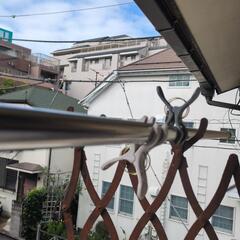 物干し竿　長さ調節可能　3本の画像