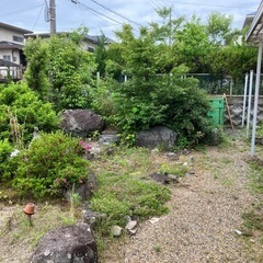 庭→コンクリート化