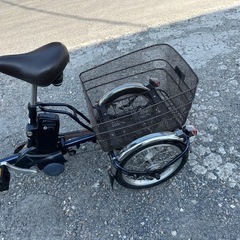 パナソニック電動アシスト三輪自転車の画像