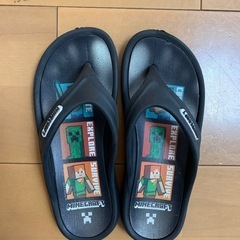 サンダル　キッズ　19cm マイクラ　