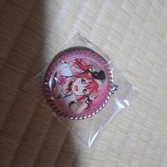 ラブライブサンシャイン黒澤ルビィメタルキーホルダーの画像