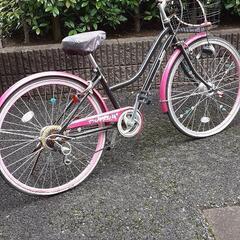 女の子用の自転車