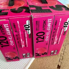 TDK VHF 生TAPE 120M　　１４本　生テープの画像