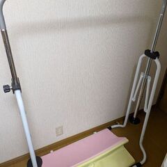 子供用室内鉄棒　マット付き