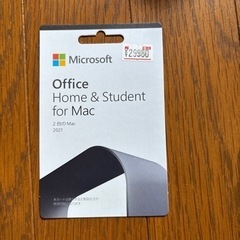 Microsoft office for Mac マイクロソフト...