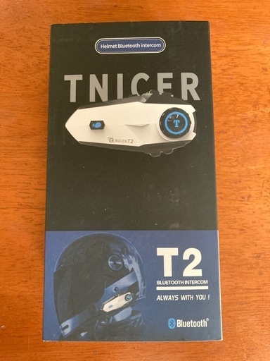 【(新品)未使用品！】TNICER T2 6台同時接続対応【あすつく当日発送】 TNICER バイクインカム T2