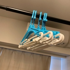 バスタオル 洗濯干しハンガーの画像