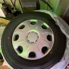 冬タイヤホイール付き
　145/80/R12 80/78N LTの画像