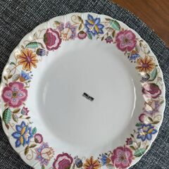 花柄の大皿1枚（直径26cm）