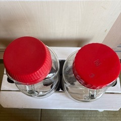 梅酒瓶 果実酒瓶 　ガラス保存瓶　4リットル×2瓶セットの画像