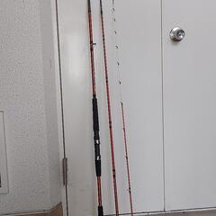 No.81❗釣り用品❗3本継ロッド❗3m30㎝❗
