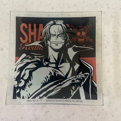 ワンピースコレクション: シャンクス ガラスプレート - 限定版！