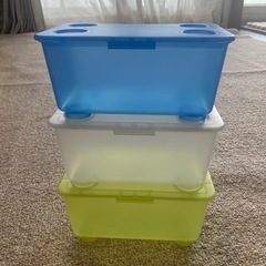 IKEA小物収納　入れ物3セット