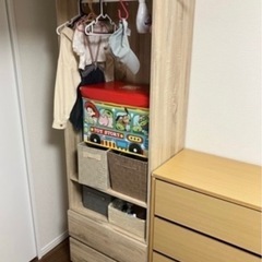 無料！　LOWYA ハンガーラックの画像