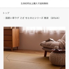 い草　カーペットの画像