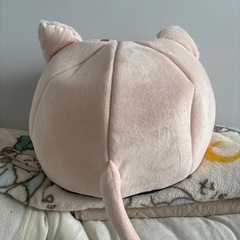 ■猫型ペットベッド 　サイズ:Mサイズの画像