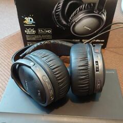 SONY　デジタルサラウンド　ヘッドホンシステム　ソニー　MDR...