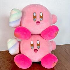 【新品】星のカービィ 2体 ツイストマシュマロ BIGぬいぐるみ...