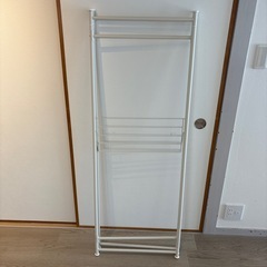 3連折りたたみ　室内物干しの画像