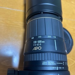 美品‼️SIGMA170〜500ミリの画像