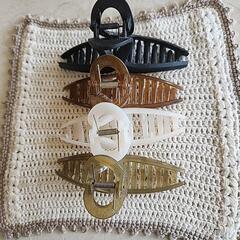 ヘアクリップ4点まとめて!の画像