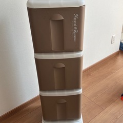 3段ゴミ箱
