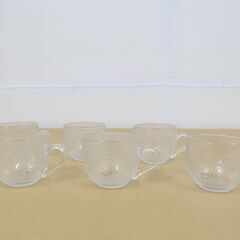 未使用品 arcoroc アルコロック ROSA 14ピースセット フランス製 パンチボウル カップ プラスチックホック レードル の画像